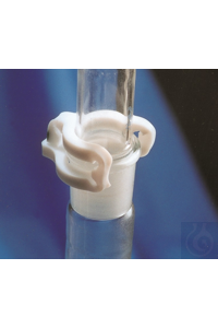 PTFE slijpstukklem voor NS slijpstukken, NS 45/50 PTFE slijpstukklem voor NS slijpstukken, NS...